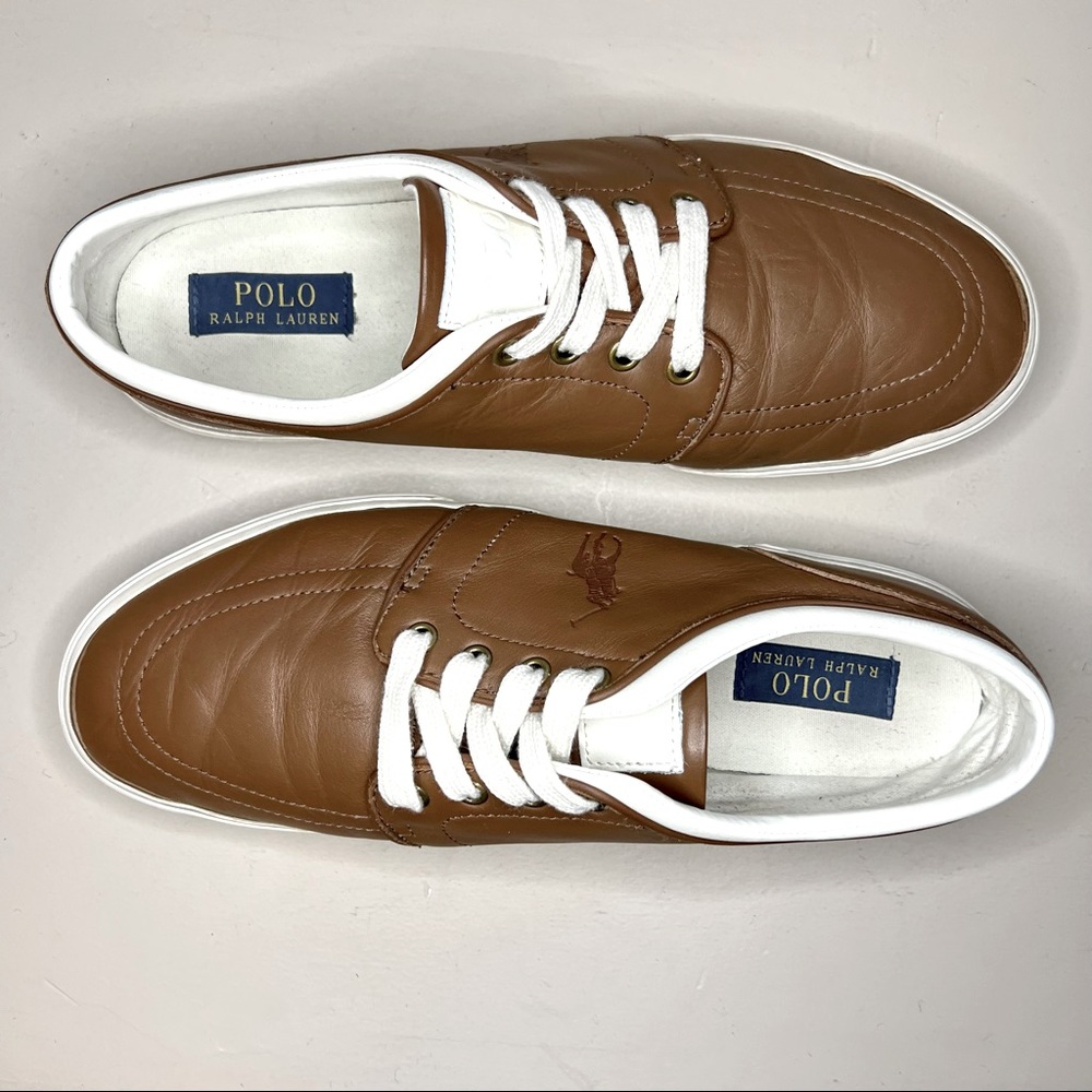 🔥 Polo Leather Lace Up Shoes